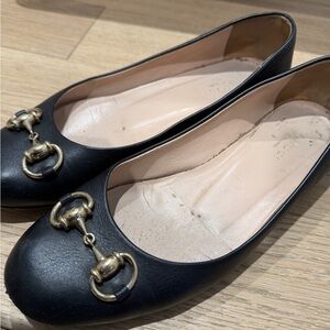 Elegant Black Leather Women's Loafers